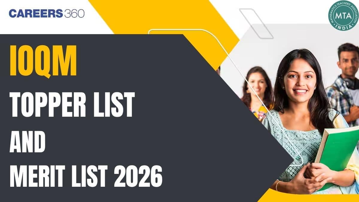 IOQM Toppers List and Merit List 2026 – Check Topper Names, Ranks